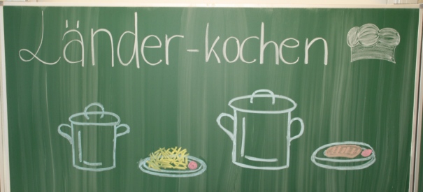 Drei Tage lang von verschiedenen Ländern das Essen kochen und essen